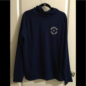 American eagle navy hoodie (mens)